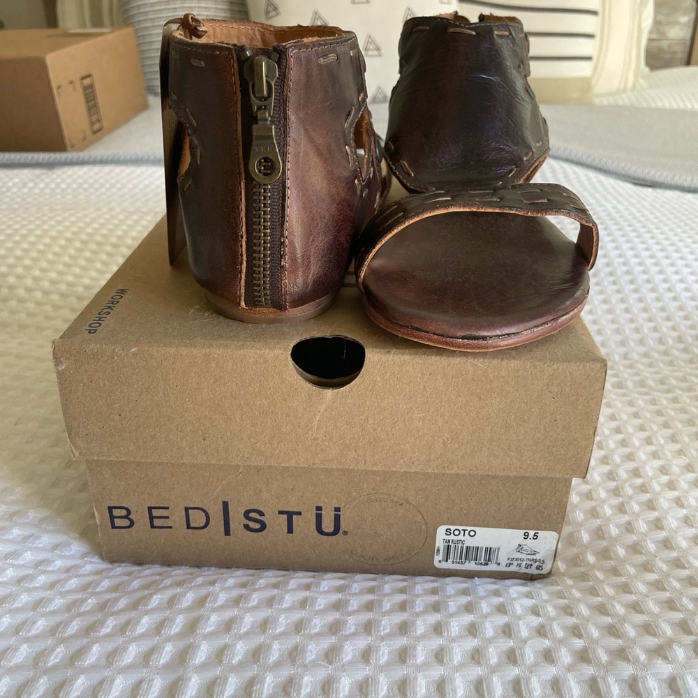 Bed Stu Leather Sandals Brand New